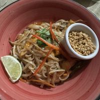 Tofu pad Thai (special request)  at Thai Botánico in Tenerife