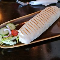 Falafel wrap at Vedi in Derby