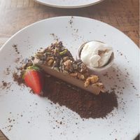 Salted caramel cheesecake  at Kapitol Kitchen in Wanneroo