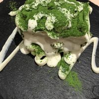 Matcha tiramisu   at Musubi in Tokyo