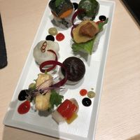 Vegan sushi at Musubi in Tokyo