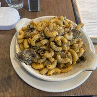Peppered up my vegan mac at Homeroom in Oakland