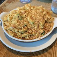 Vegan Enchilada Mac  at Homeroom in Oakland