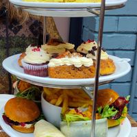 Vegan aftrenoon tea for two people at Cuthbert's in Liverpool
