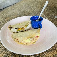 Quesadillas   at Cafetería Tambien in Puebla