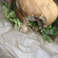 Chicken burger  at Burgerlove in South Melbourne