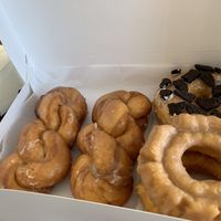 Mixed flavors  at Vegan Donut-Gelato in Houston