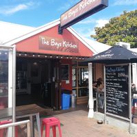 Entrance from main street at The Bays Kitchen in Saint Helens