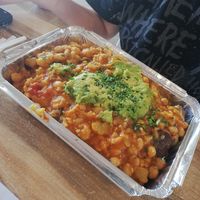 'Garden' Jacket Potato (Vegan) $15 at The Bays Kitchen in Saint Helens