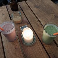 Smoothies at Klippkroog in Hamburg