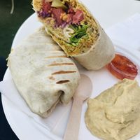 Chickpea wrap  at Vegan Kantin in Bursa