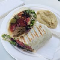 Kofta wrap   at Vegan Kantin in Bursa