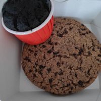 Cookie and cake at Vegan Kantin in Bursa