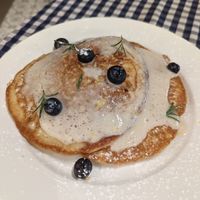 Lemon pancakes at Moreish in Dubai