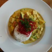 Coconut curry at Calanda in Chur