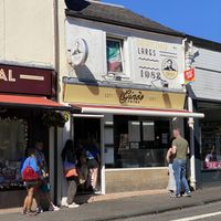 Gino’s is popular so expect a short wait (it’s worth it!)  at Gino's Fryer  in Largs