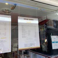 There is a really good vegan menu with plenty to pick from (I’ll be back to try more of it). There’s also a regular menu and a gluten free menu. And great prices – cheap as c at Gino's Fryer  in Largs