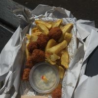 Scampi  at Gino's Fryer  in Largs