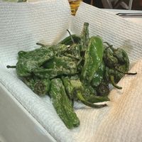 Padron peppers  at Monica in Tenerife