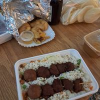 Nr 65 ohne Ei,gebackene Banane at Jade-Imbiss in Dusseldorf