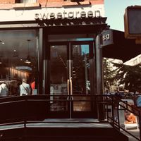 Front entrance, with ramp. at sweetgreen - 3rd Ave in New York City