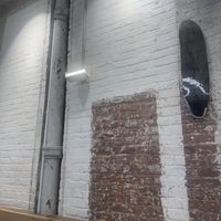 Obligatory NYC rusted pipe 😅  at sweetgreen - Gansevoort St in New York City