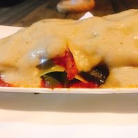 Vegetables lasagna  at Le Voyage in Coron