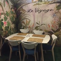 The most requested table. at Le Voyage in Coron