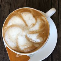 Soy cappuccino  at Le Voyage in Coron