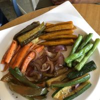 Rainbow skillet with rice  at Le Voyage in Coron