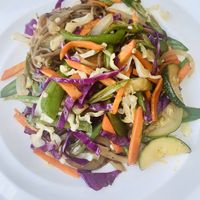Stir fry soba noodle at Le Voyage in Coron
