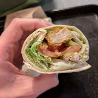 "chicken" wrap at Swing Kitchen - Georgenstraße in Berlin