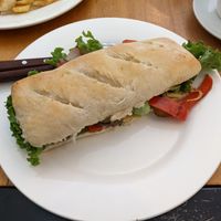 Vegan sandwich at Pit Stop in Copacabana