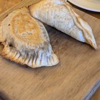 🥟 Vegan Mushroom Empanda (8 BOB)🥟 Vegan Curry Empanda (8 BOB) at Pit Stop in Copacabana