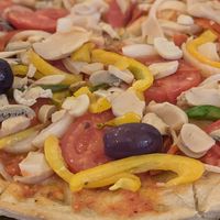 🍕 Pizza Vegan at Pit Stop in Copacabana