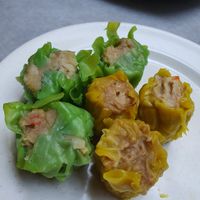 Siew mai $1 per pcs at Ying Garden Vegetarian 颖园素食 in Central Singapore