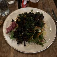 Portobello Toast as entree size    at Nomad in Stockholm