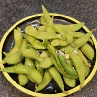 Edamame at YO! Sushi in Cardiff