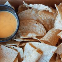 Chips and queso!  at Nissi Vegan in Austin