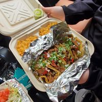 4 Tacos at Nissi Vegan in Austin