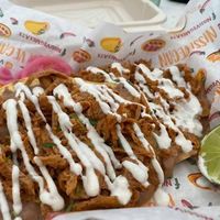 Chick’n Chalupas at Nissi Vegan in Austin