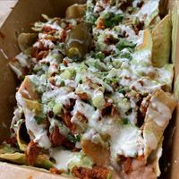 THE NACHOS WERE TO DIE FOR! at Nissi Vegan in Austin