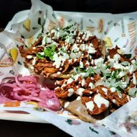 Tostadas at Nissi Vegan in Austin