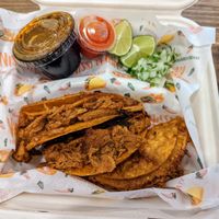 Birria - gluten free. at Nissi Vegan in Austin