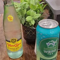 Drinks at Nissi Vegan in Austin