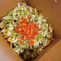 Nachos!!!! at Nissi Vegan in Austin