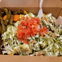 Nachos at Nissi Vegan in Austin