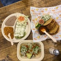 Feast  at Nissi Vegan in Austin