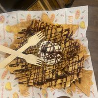 Churro nachos  at Nissi Vegan in Austin