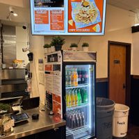 Electronic menu  at Nissi Vegan in Austin